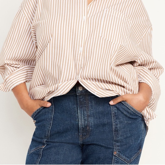 Old Navy High waisted OG straight utility Jean - Picture 3 of 7